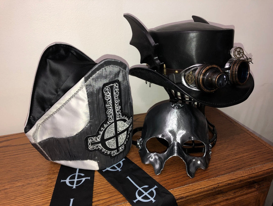 Papa V Perpetua Ghost Skeletá Skull