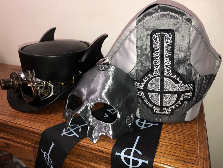 Papa V Perpetua Ghost Skeletá Skull