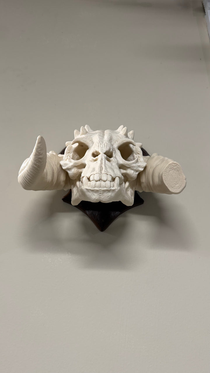 Tauntaun Skull Wall mount Plaque