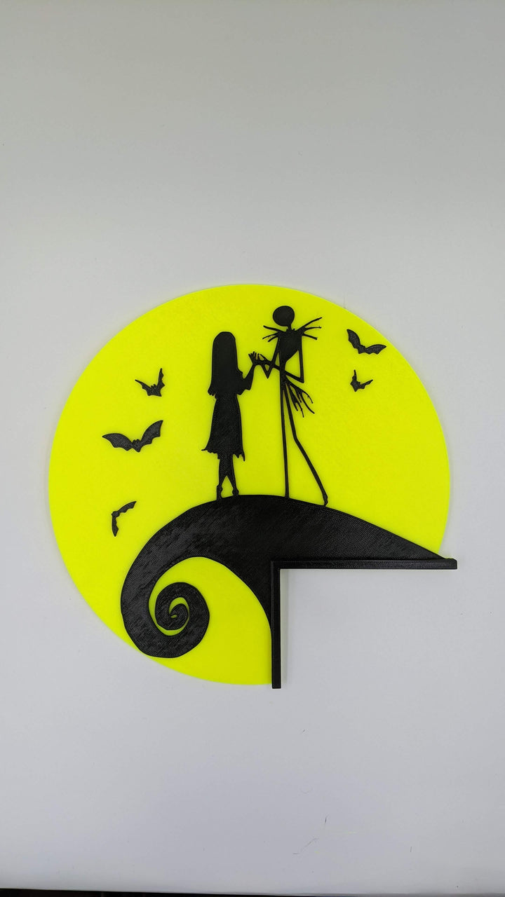 Jack and Sally Door Decoration