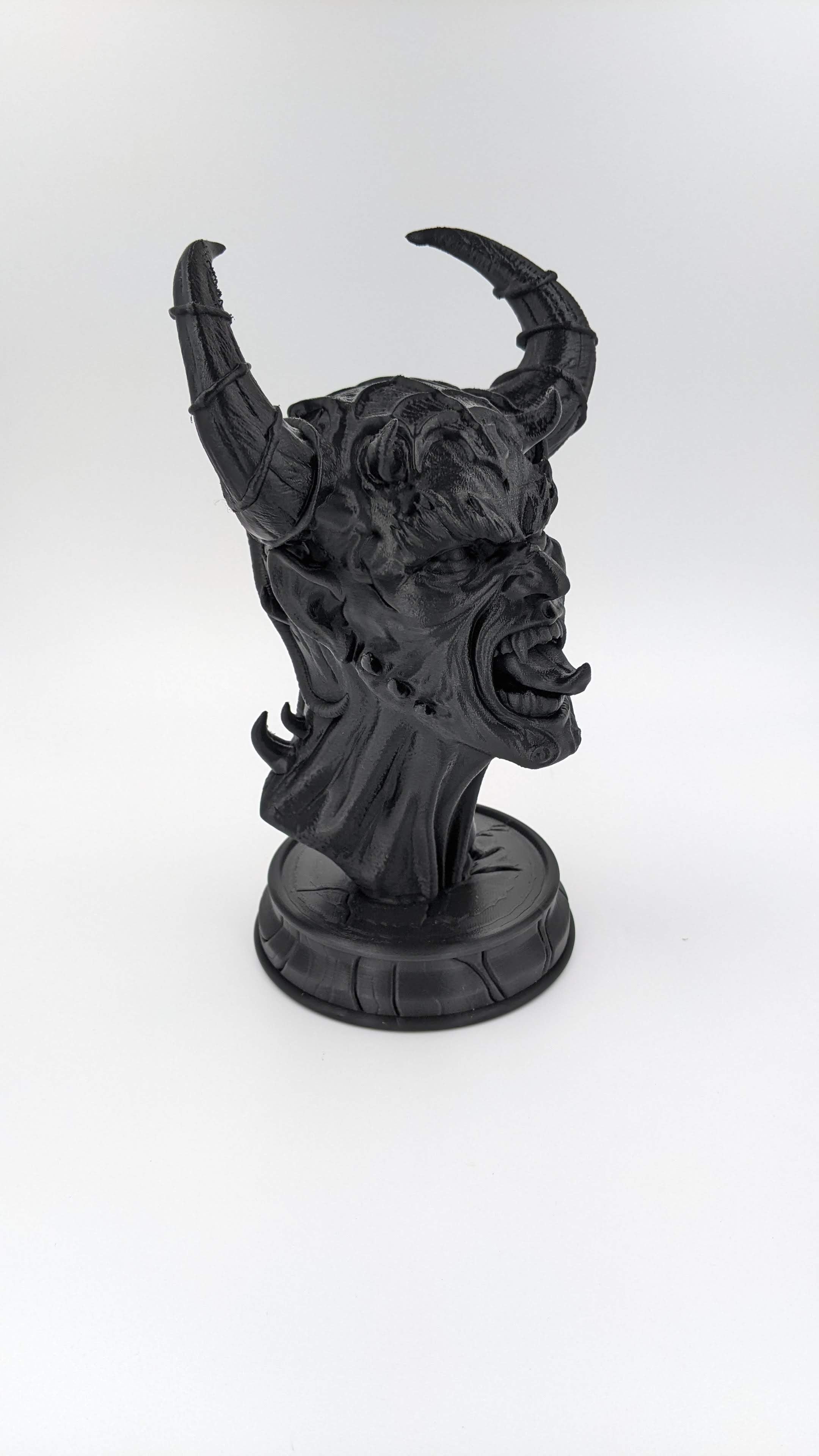 Belial Diablo Bust Statue  - Embrace the Dark Majesty!