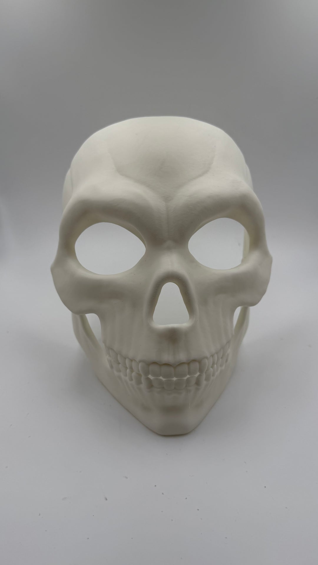 Human Skull Mask with Moving Jaw | Realistic Skeleton Cosplay Mask | Gothic Horror Skull Helmet
