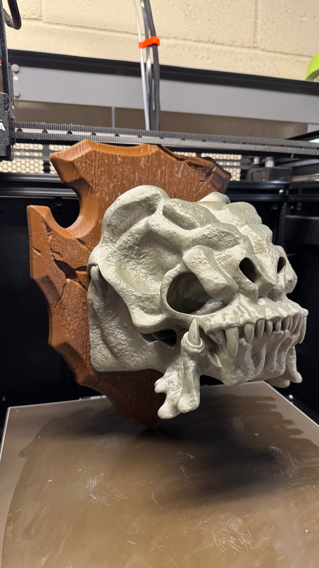 Rancor Skull Wall mount Plaque