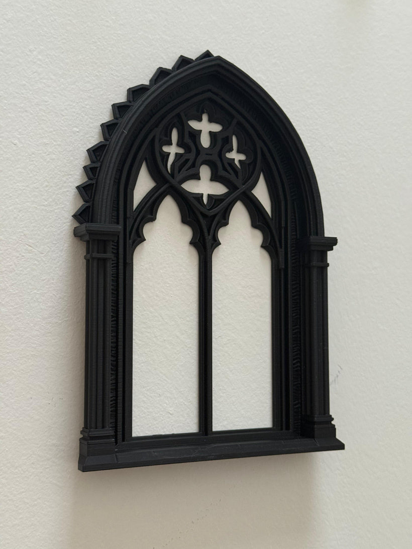 Gothic Cathedral Arch Window Wall Art