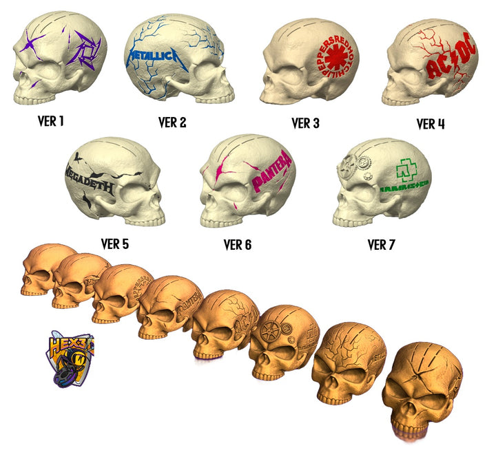 NecroPick - Guitar Pick Skull Display Stand