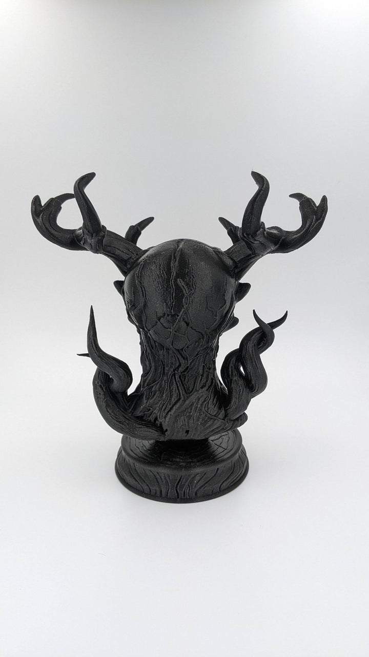 Nature Ankou Demon Skull - Gothic Home Decor