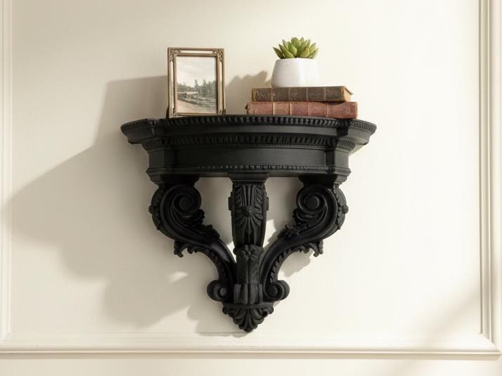 The Imperial Filagree Wall Shelf Sconce