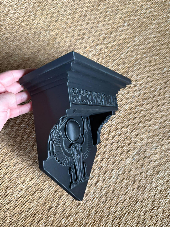 Egyptian Sun God Amun Ra Altar Shelf