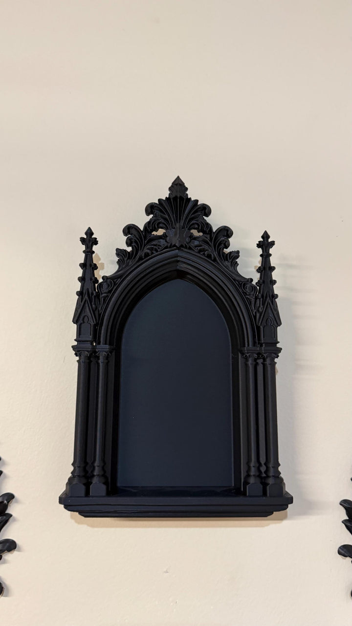Victorian Gothic Cathedral Wall Altar Niche