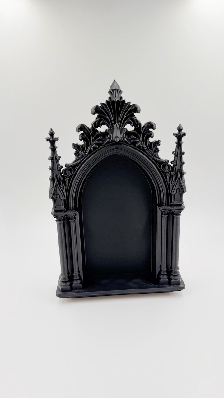 Victorian Gothic Cathedral Wall Altar Niche