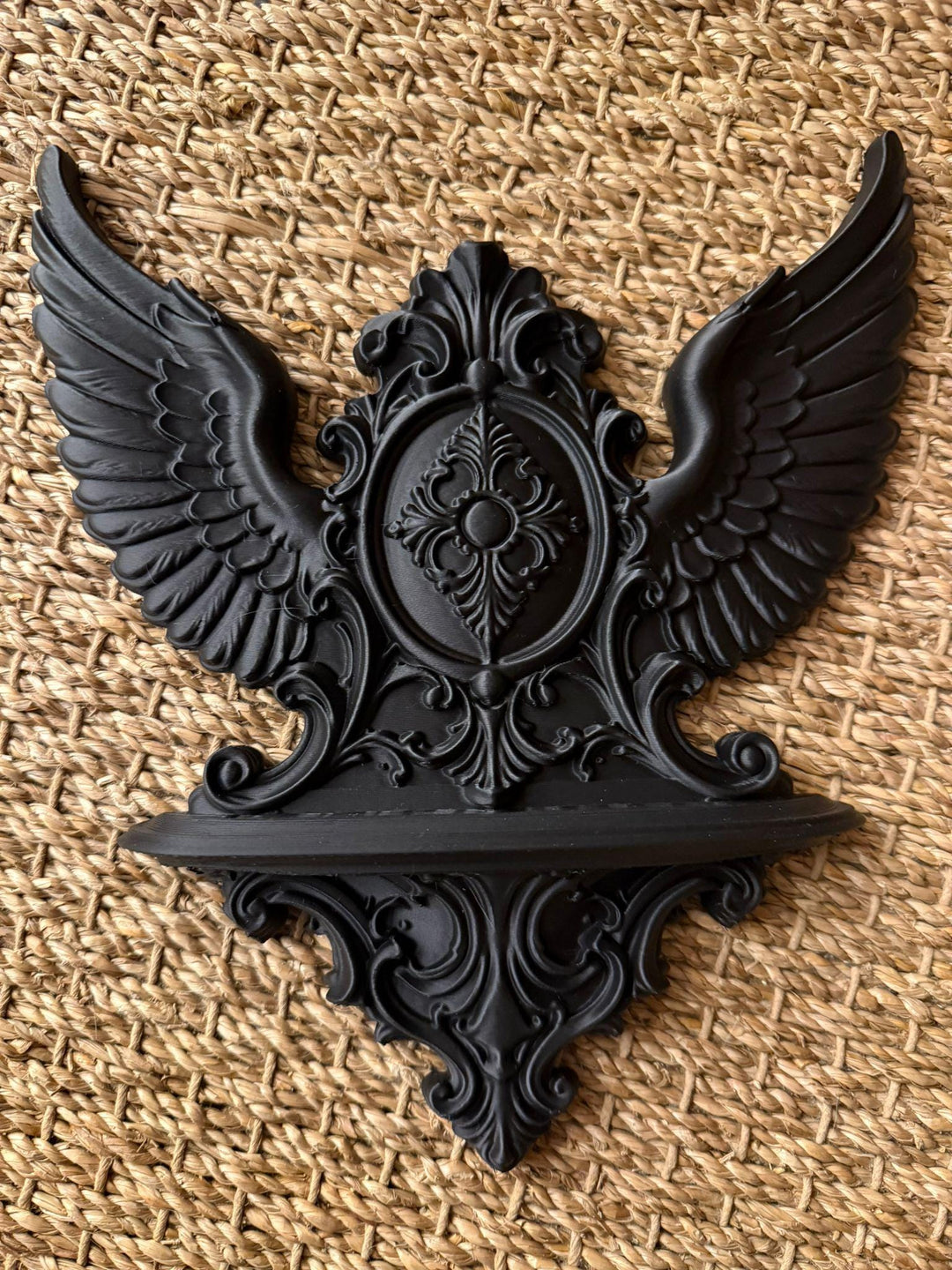 Angel Wings Wall Art Shelf