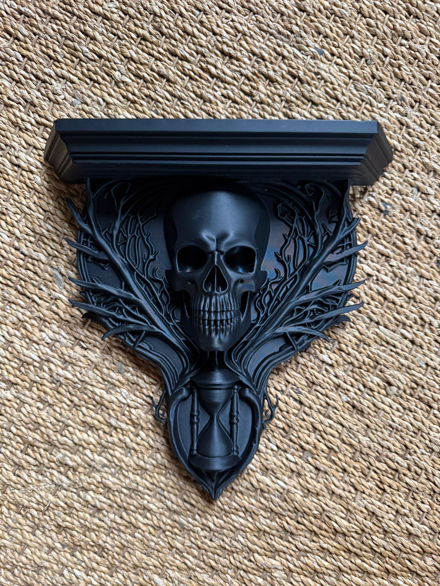 Gothic Reaper Wall shelf Altar
