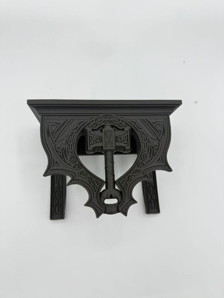 Nordic Hammer Wall Shelf Altar