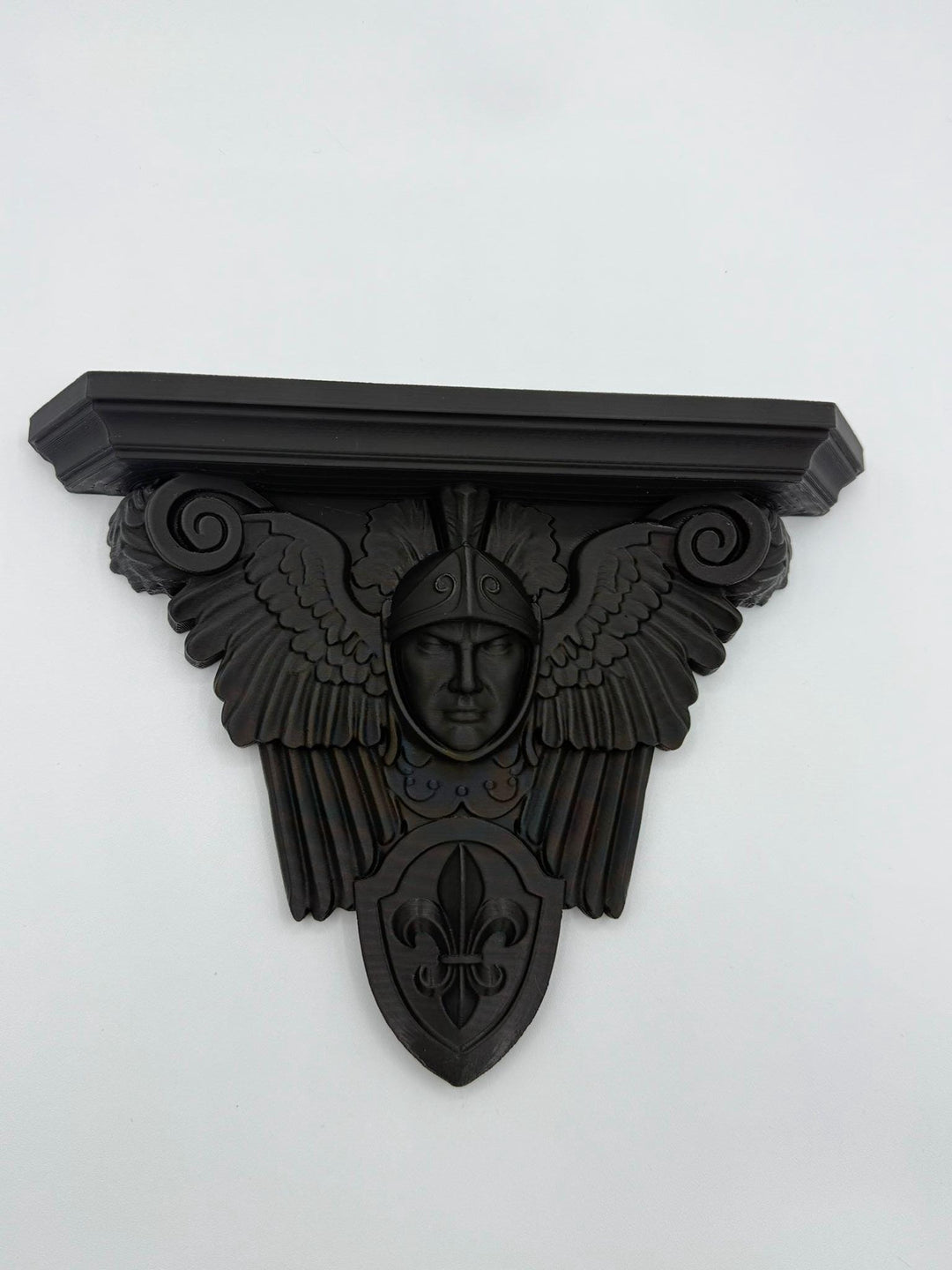 Angel Warrior Winged Shelf altar