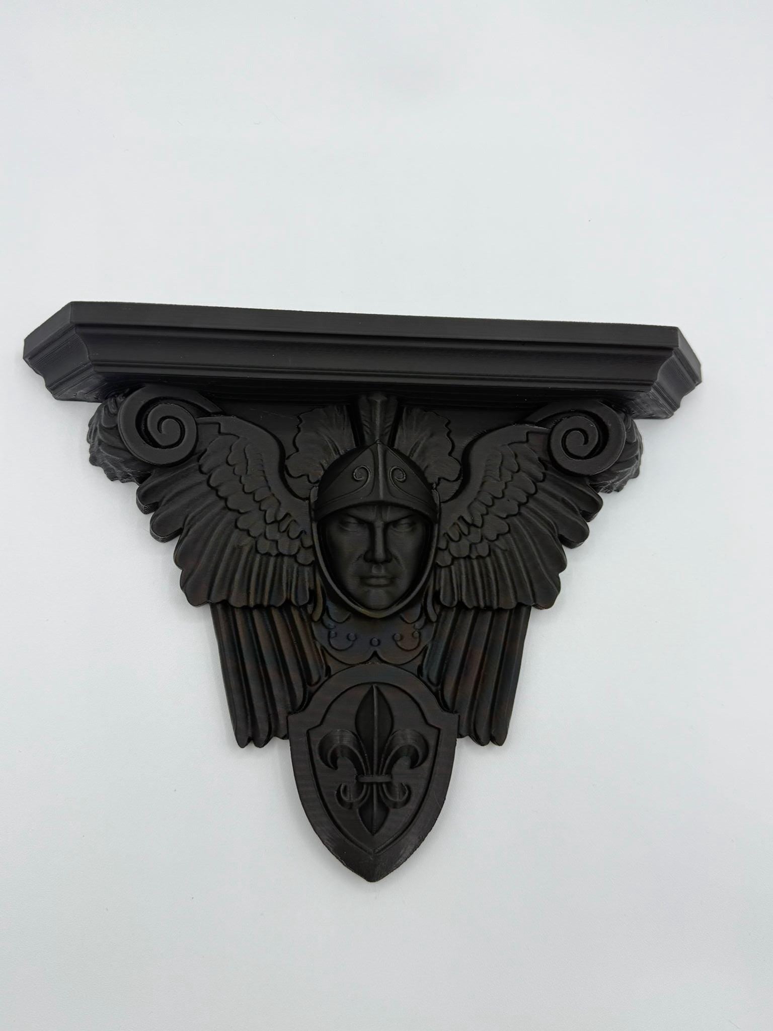 Angel Warrior Winged Shelf altar