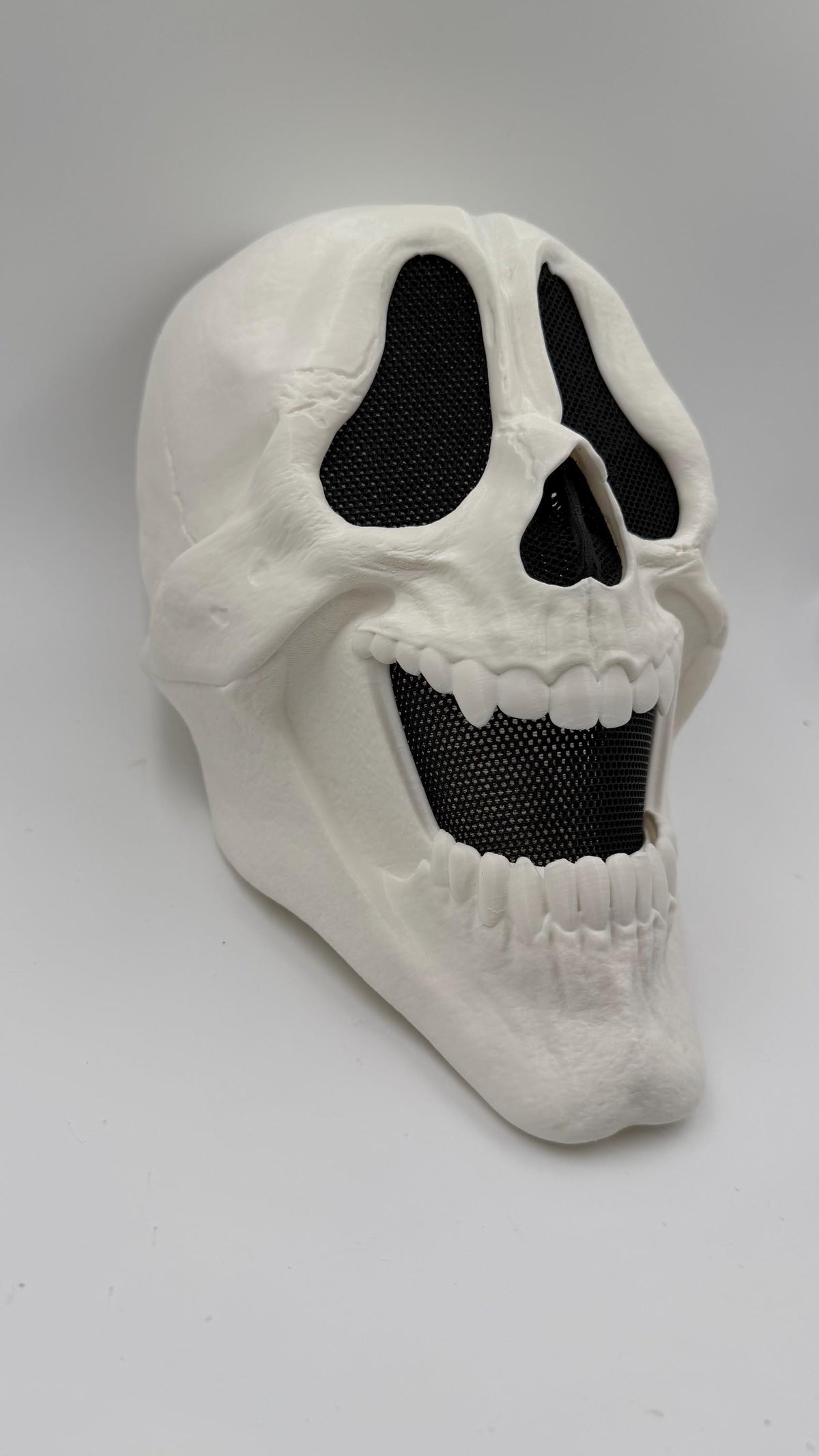 Wazzup Skeleton Mask, Funny Horror Mask, Scary Movie Inspired Skull Mask, Halloween Cosplay Costume