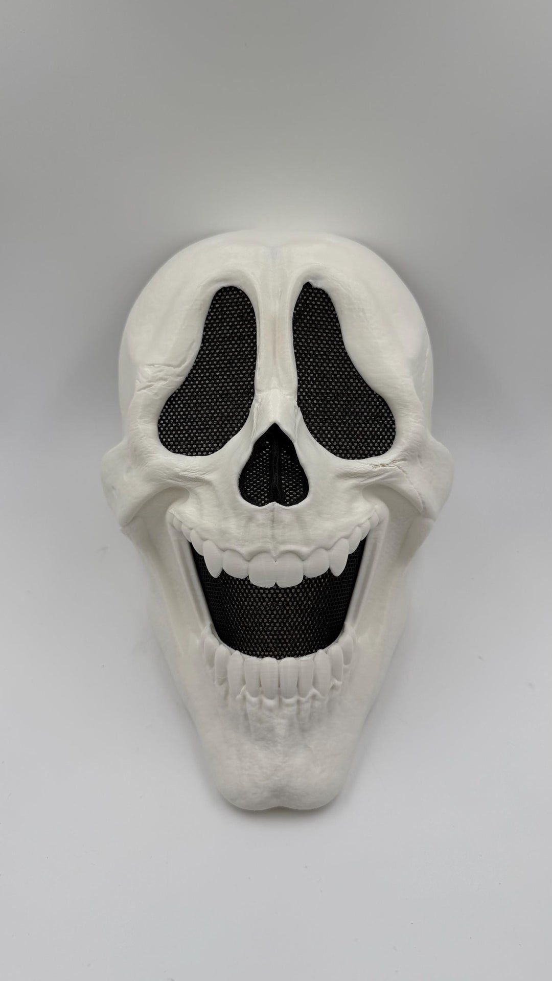 Wazzup Skeleton Mask, Funny Horror Mask, Scary Movie Inspired Skull Mask, Halloween Cosplay Costume