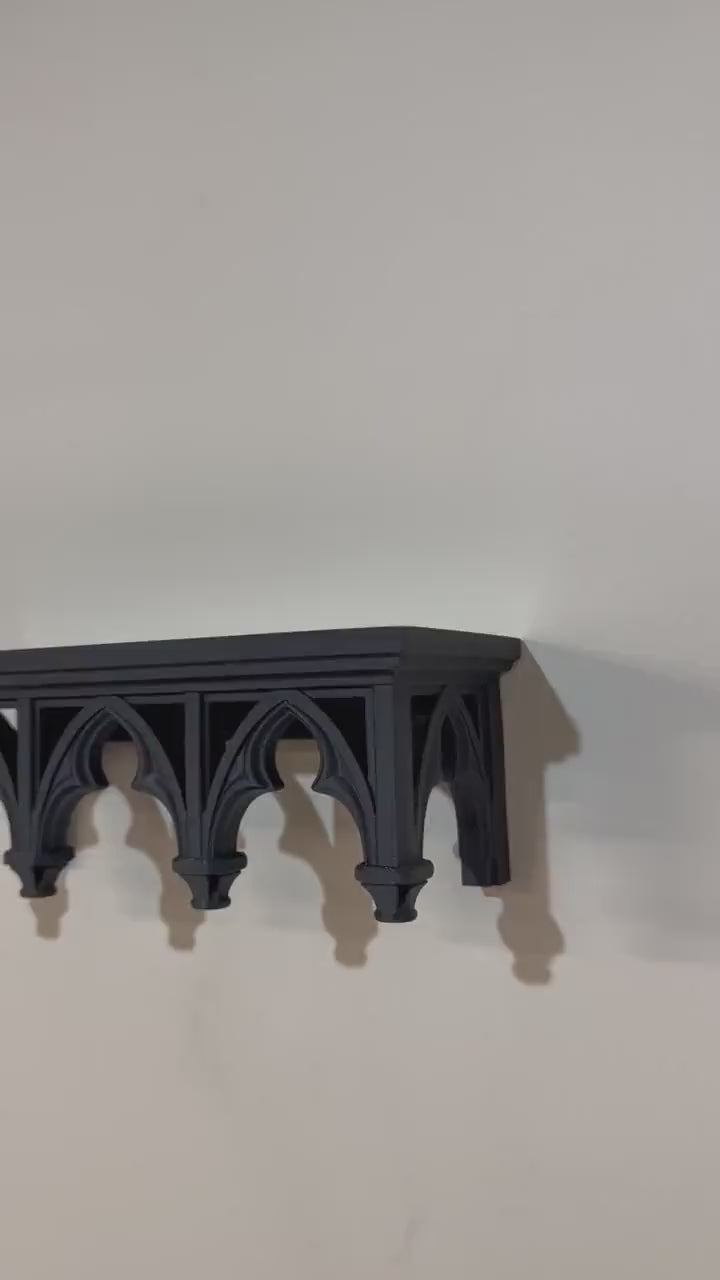 Gothic Cathedral Wall Shelf