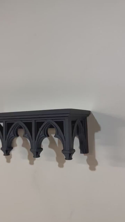Gothic Cathedral Wall Shelf