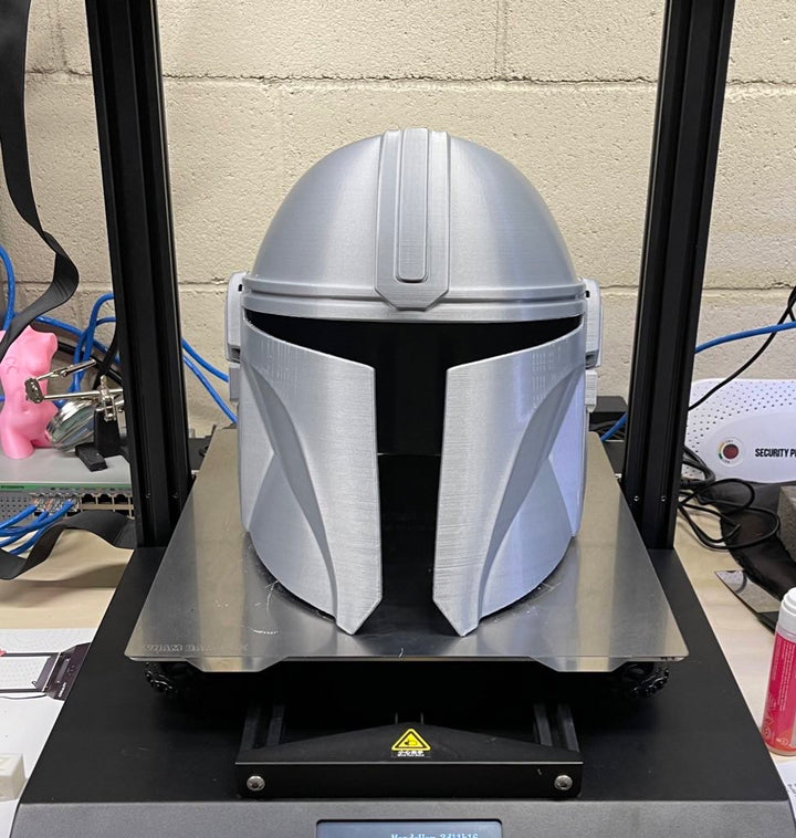 The Mandalorian Helmet 1 piece design