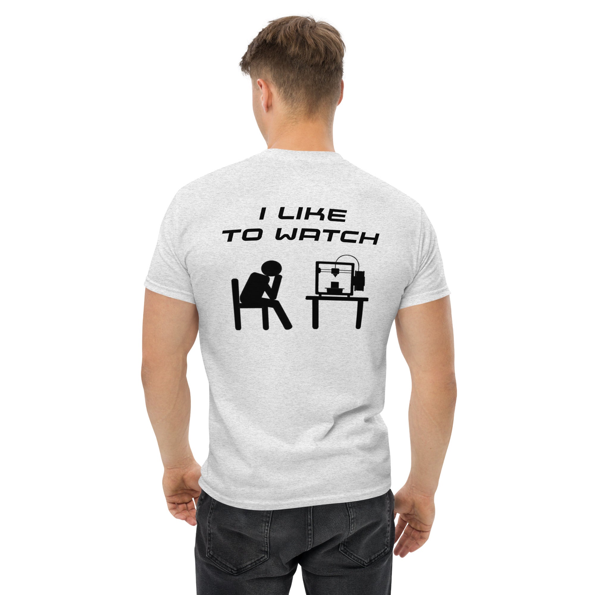 I Like To Watch 3D Print Tshirt