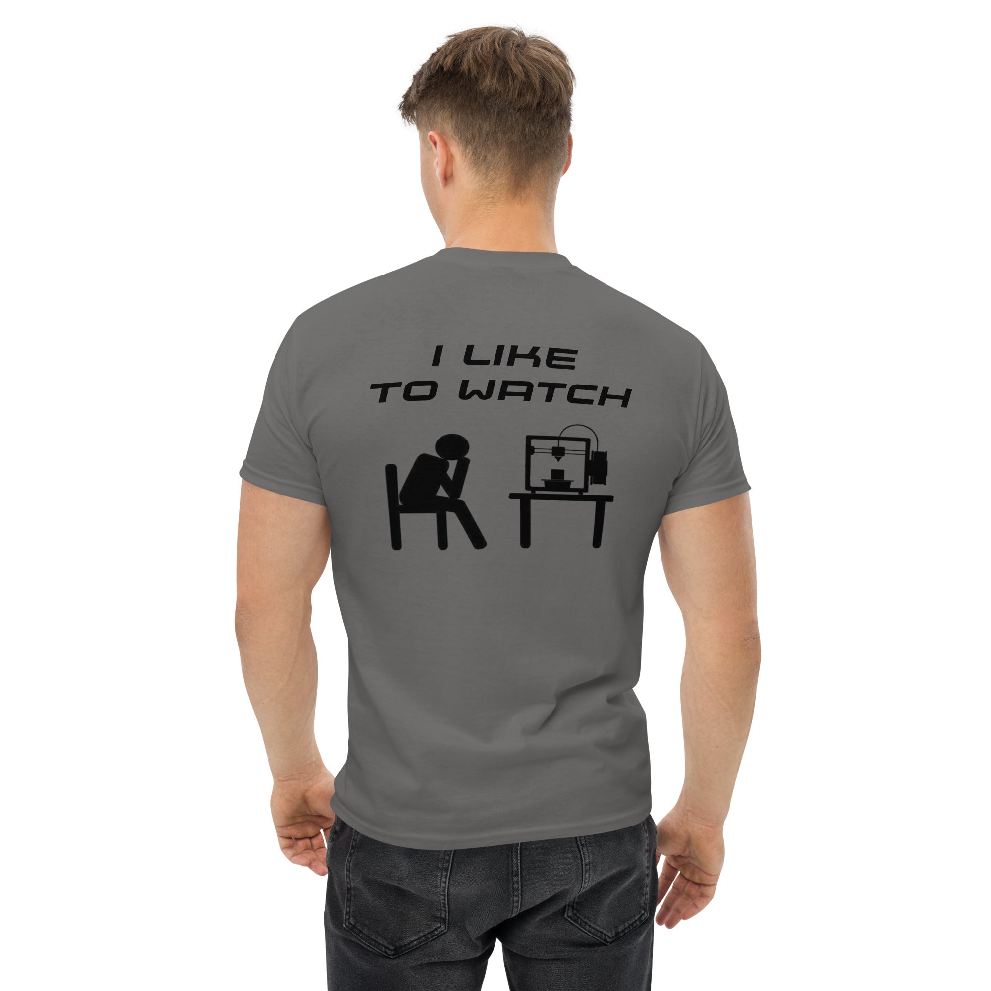I Like To Watch 3D Print Tshirt